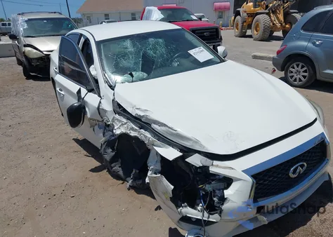 2018 Infiniti Q50 2.0T Pure из США, поврежденный, VIN JN1CV7AP6JM240606